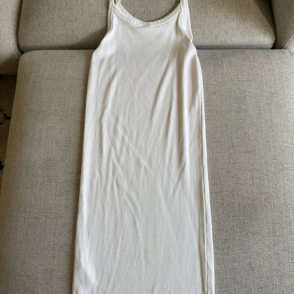 H&M White Ribbed Top - Picture 4 of 5